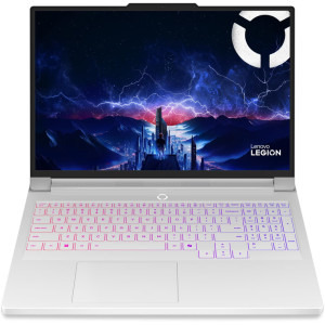 Lenovo Gaming 16'' Legion Pro 7 16IAX10H, WQXGA OLED 240Hz G-Sync, Procesor Intel® Core™ Ultra 9 290HX Plus (36M Cache, up to 5.50 GHz), 32GB DDR5 CSODIMM, 1TB SSD, GeForce RTX 5090 24GB, No OS, Glacier White, 3Yr Onsite Premium Care