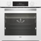 Cuptor incorporabil Beko BBIM14300WMS, Electric, Multifunctional, AEROPerfect, Autocuratare catalitica, SteamShine Cleaning, Grill, 3D Cooking, 72 L, Clasa A, Alb