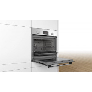 Bosch HBF154ES0, Electric, 66 L, Autocuratare catalitica, Grill, Clasa A, Inox