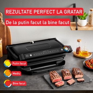 Tefal Gratar electric OptiGrill+ XL GC727810, 2000W, Negru