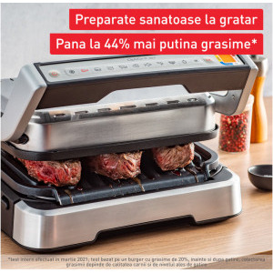 Tefal Gratar electric OptiGrill 4-in-1 GC774D30, 2100W, Argintiu