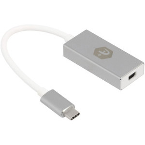 Adaptor A+ 1x USB-C Male - 1x Mini DisplayPort Female, Argintiu
