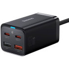 Incarcator retea Baseus GaN3 Pro, 2x USB, 2x USB-C, Quick Charge 65W, Black
