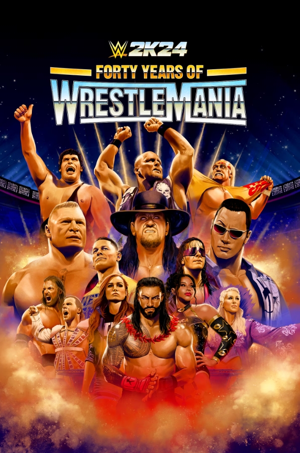 Joc 2K Games WWE 2K24: 40 Years of WrestleMania pentru PC