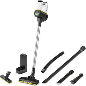 Aspirator Karcher VC 6 Cordless ourFamily Car, vertical, 250W, 0.8L, Alb/Negru