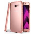 Ringke Protectie pentru spate Fusion Rose Gold pentru A720 Galaxy A7 (2017) + folie protectie Ringke