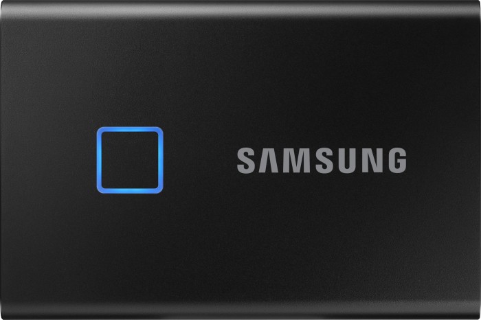 SSD Samsung Portable T7 Touch Black 500GB USB 3.2 tip C