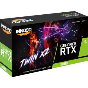 Inno3D GeForce RTX 3050 Twin X2 6GB GDDR6 96-bit