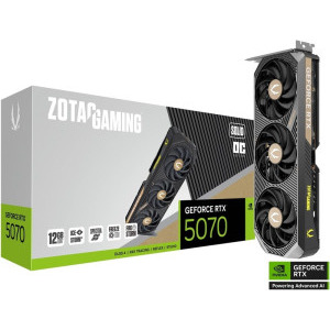 Zotac GeForce RTX 5070 SOLID OC 12GB GDDR7 192-bit DLSS 4.0