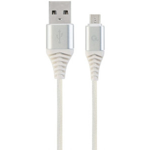 Gembird USB Male la microUSB Male, 2 m, White