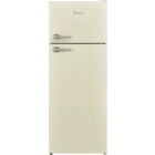 Frigider Fram FDD-VRL212BGE++, 212 L, Clasa E, Less Frost, Control mecanic, Iluminare LED, 145 cm, Crem