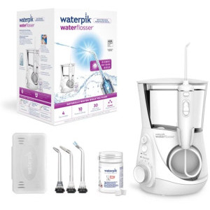 WATERPIK Irigator oral Whitening WF-05, 10 trepte presiune, 4 rezerve, Alb