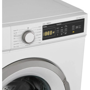 Fram FWM-V6010T1D++, Slim, 6 kg, 1000 RPM, Clasa D, Eco Logic, Alb