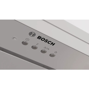 Bosch integrata DLN87AC50, Putere de absorbtie 745 m3/h, Clasa A, 4 trepte de viteza, Iluminare LED, 86 cm, Inox