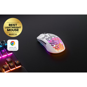 SteelSeries Aerox 3 Wireless Edition Snow