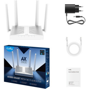 CUDY Gigabit WR3000E Dual-Band WiFi 6