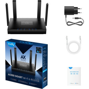 CUDY Gigabit WR3000 Dual-Band WiFi 6