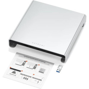 Satechi Aluminum Monitor Stand Hub pentru iMac, Silver