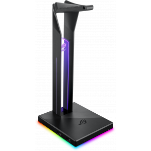 ASUS ROG Throne Qi RGB, DAC si amplificator ESS 9118 incorporat care ofera un sunet imbunatatit pentru casti