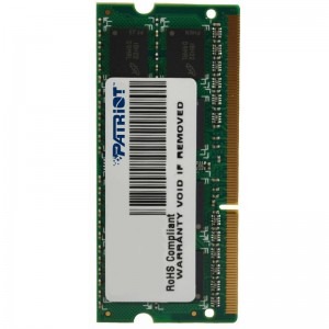 Patriot 8GB, DDR3, 1600MHz, CL11, 1.35v