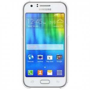 Samsung Protectie pentru spate White pentru J100 Galaxy J1 (2015)