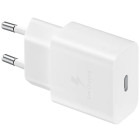 Incarcator retea Samsung EP-T1510X, alb, USB-C, Fast Charge 15W + cablu USB-C
