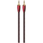 Cablu audio Audioquest Golden Gate, Jack 3.5 mm Male - Jack 3.5 mm Male, 0.6m, negru-rosu