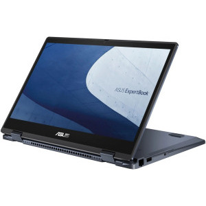 ASUS 14'' ExpertBook B3 Flip B3402FBA, FHD Touch, Procesor Intel® Core™ i5-1235U (12M Cache, up to 4.40 GHz, with IPU), 16GB DDR4, 512GB SSD, Intel Iris Xe, No OS, Star Black