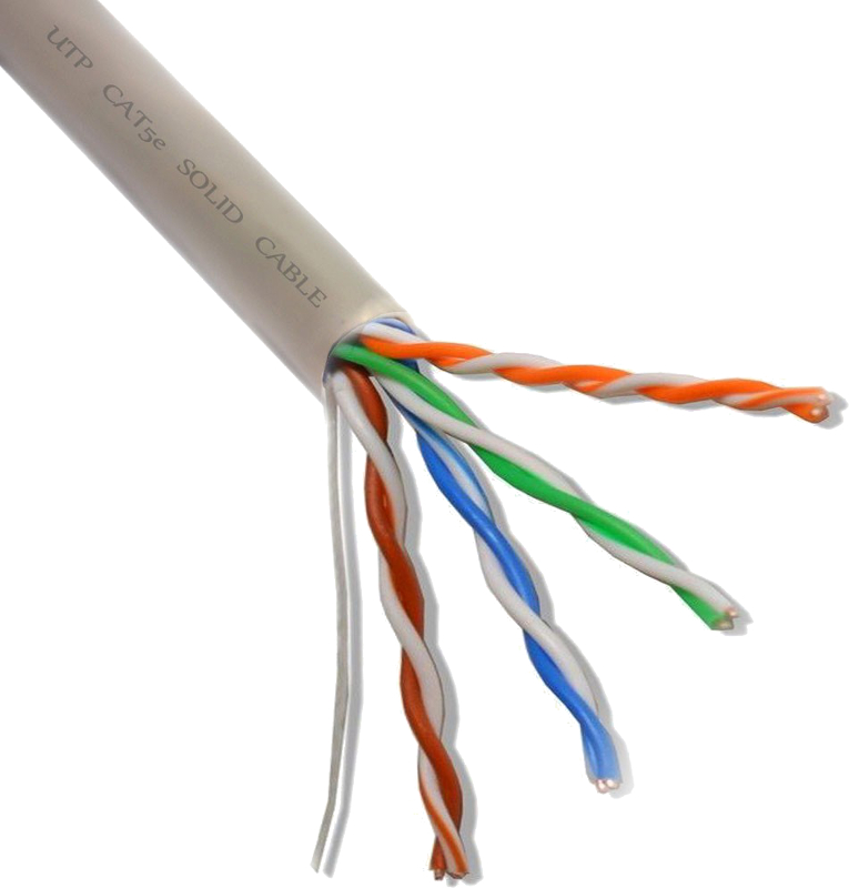 Cablu retea Spacer Cablu retea UTP cat5E, Cupru-Aluminiu, Rola 305m
