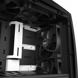 NZXT Manta white-black window