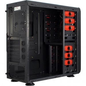 Inter-Tech SY-608 black