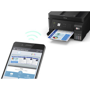 Epson EcoTank L5590, InkJet CISS, Color, Format A4, Retea, Wi-Fi, Fax