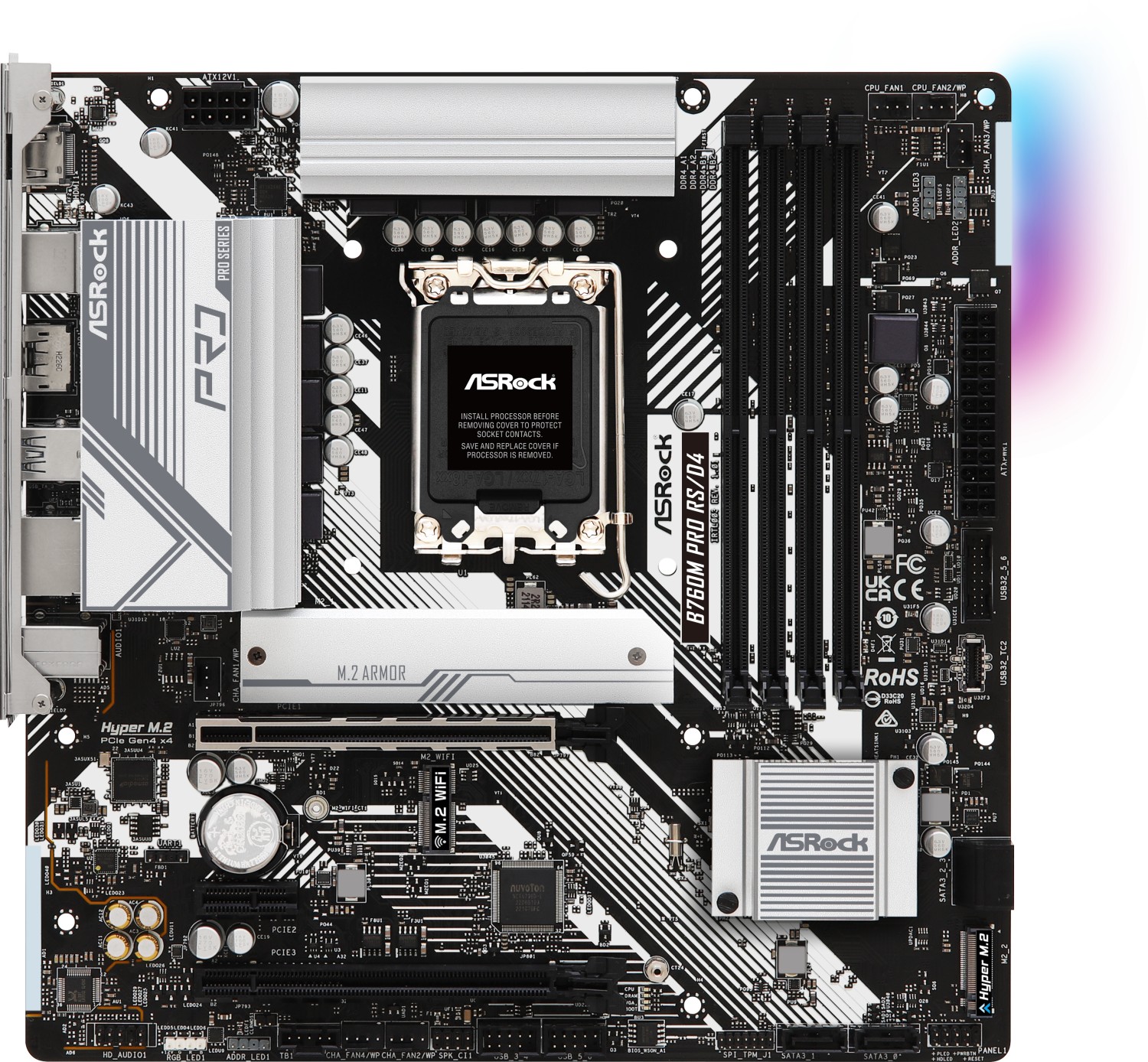 Placa de baza ASRock B760M PRO RS/D4