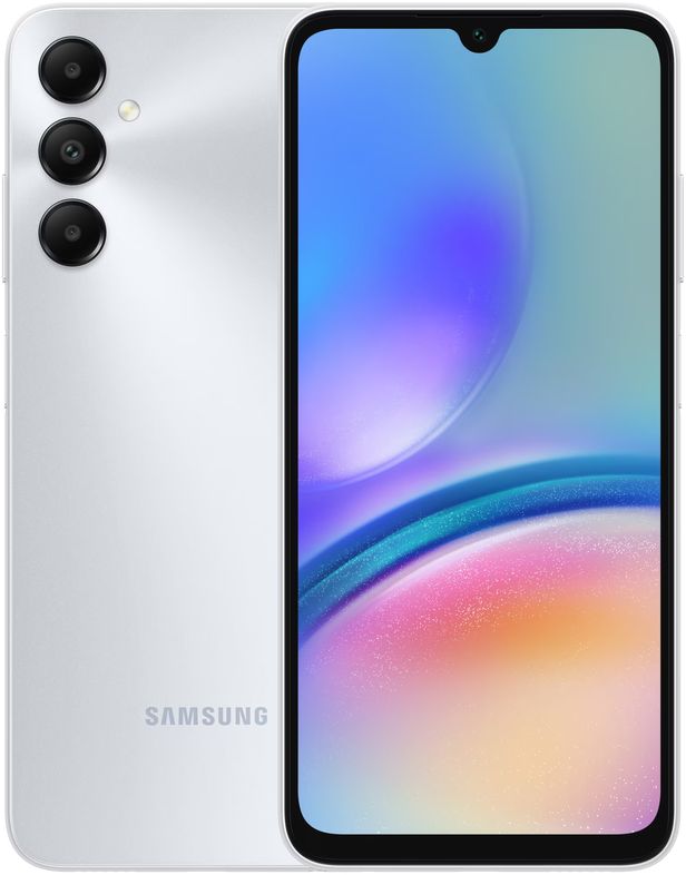 Smartphone Samsung Galaxy A05s, 64GB, 4GB RAM, Dual SIM, 4G, 4-Camere, Silver