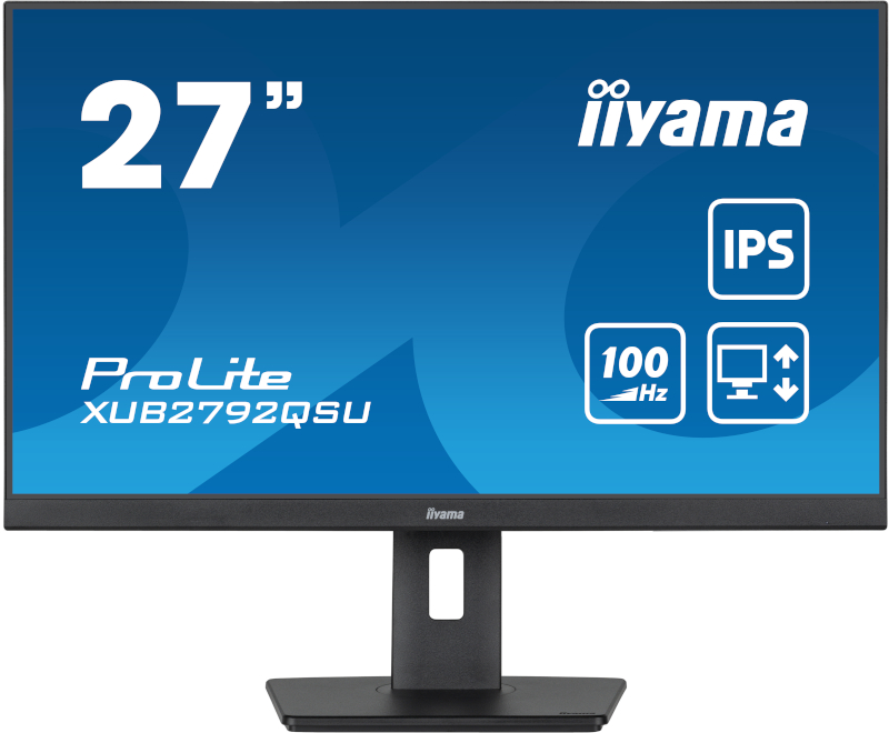 Monitor LED IIyama ProLite XUB2792QSU-B6 27 inch QHD IPS 0.4 ms 100 Hz FreeSync