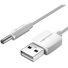 Cablu periferice Vention USB Male  - DC 3.5 mm Male, 1.5m, alb