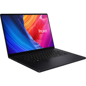 ASUS 16'' ProArt P16 OLED H7606WV, 4K Touch, Procesor AMD Ryzen™ AI 9 HX 370 (24M Cache, up to 5.1 GHz), 32GB LPDDR5X, 2TB SSD, GeForce RTX 4060 8GB, Win 11 Pro, Nano Black