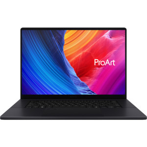 ASUS 16'' ProArt P16 OLED H7606WV, 4K Touch, Procesor AMD Ryzen™ AI 9 HX 370 (24M Cache, up to 5.1 GHz), 32GB LPDDR5X, 2TB SSD, GeForce RTX 4060 8GB, Win 11 Pro, Nano Black