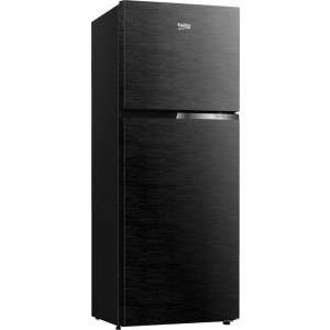 Beko RDNT401I40SWBN, 375 L, Clasa E, No Frost, NeoFrost Dual Cooling, HarvestFresh, NutriFreeze, 172 cm, Negru