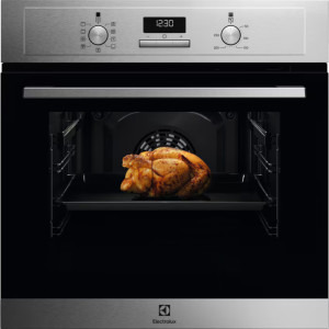 Electrolux EOF3H50BX, 65 L, AquaClean, Grill, Timer, Clasa A, Inox