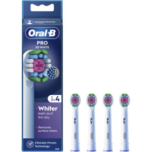 Oral-B Rezerva periuta de dinti electrica 3D White, 4 buc