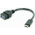 Cablu periferice Gembird OTG USB tip A 3.0 Female la USB-C 3.0 Male, 0.2 m, Negru
