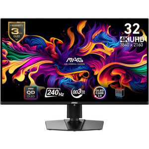 MSI Gaming MAG 321UPX 31.5 inch UHD QD-OLED 0.03 ms 240 Hz USB-C HDR