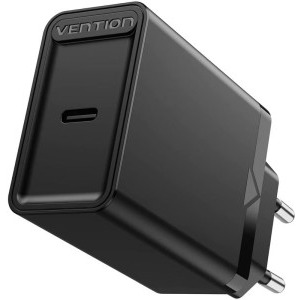 Vention 1x USB-C, 20W Black