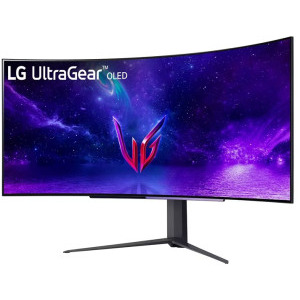 Monitor LED LG Gaming UltraGear 45GR95QE-B Curbat 44.5 inch UWQHD