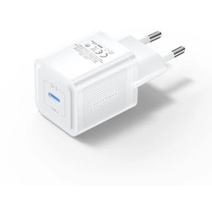 Incarcator retea Vention GaN 1x USB-C, 20W White