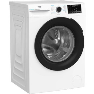 Beko BM3WFU410415WB, 10 kg, 1400 RPM, Clasa A, ProSmart Inverter, EnergySpin, ColdWash, SteamCure, Alb