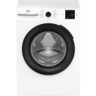 Masina de spalat rufe Beko BM3WFSU38413WB, 8 kg, 1400 RPM, Clasa A, ProSmart Inverter, SteamCure, AddXtra, WaterMode, ColdWash, Alb