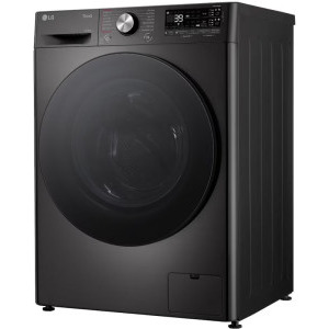 LG F4DR711S2BA, Spalare 11 kg, Uscare 6 kg, 1400 RPM, Clasa D, Inverter DirectDrive, Turbo Wash, Steam, Negru