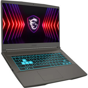 MSI Gaming 15.6'' Thin 15 B12VE, FHD 144Hz, Procesor Intel® Core™ i5-12450H (12M Cache, up to 4.40 GHz), 16GB DDR4, 1TB SSD, GeForce RTX 4050 6GB, Free DOS, Cosmos Gray